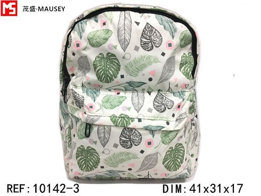 [10142-3] Mochila grande de la serie plantitas - Pequeño verde D25/7 - Mochilas y accesorios