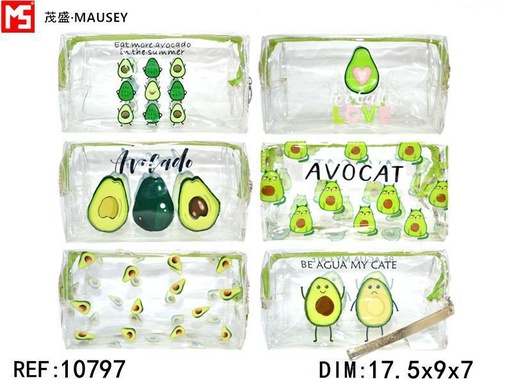 [10797] Neceser de aguacate B07/B06/B05 - Neceseres y maquillaje