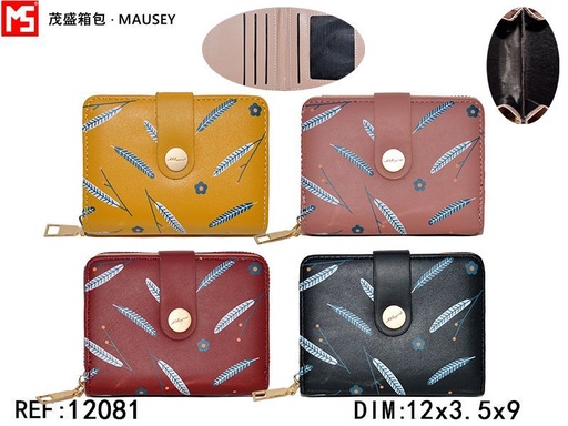 [12081] Cartera de mujer B18/A25/S-39 - Billetera y tarjetero