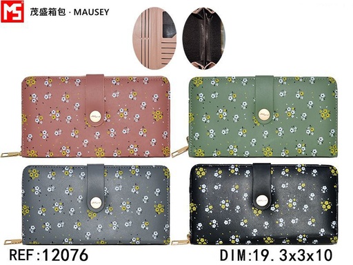 [12076] Cartera de mujer B21/B20/S-57 - Billetera y tarjetero