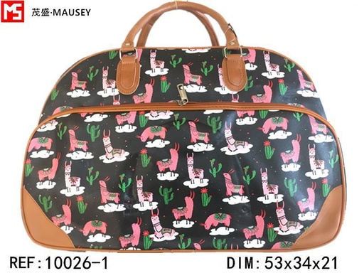 [10026-1] Bolsa de viaje de alpaca - Bolso de viaje animal