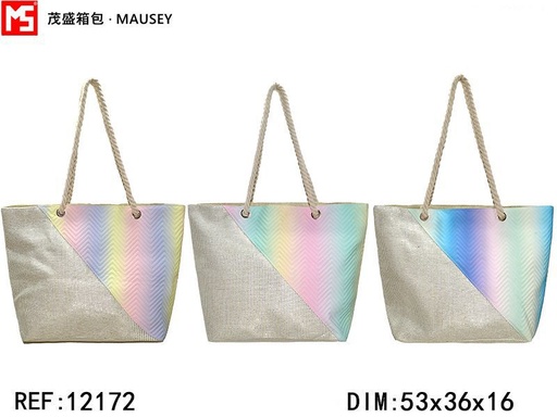 [12172] Bolsa de playa F06/F12/77 - Estilo veraniego