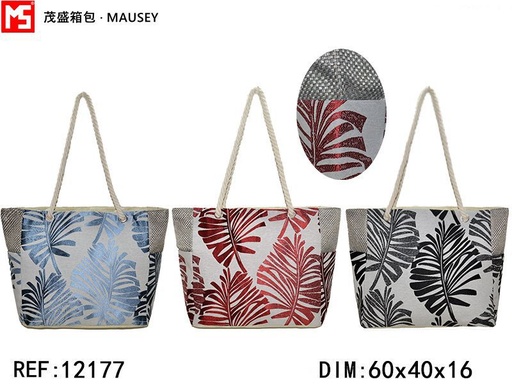 [12177] Bolsa de playa F26/F28/81 - Estilo veraniego