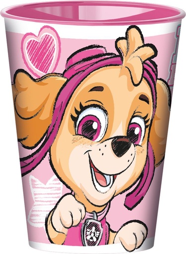 [74507] Vaso Easy pequeño 260 ml Paw Patrol Girl - Accesorios infantiles