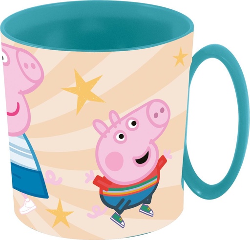 [41204] Taza Micro 390ml Peppa Pig - Artículos para niños