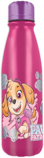 [74540] Botella de aluminio infantil 600 ml Paw Patrol Girl - Botella para niños