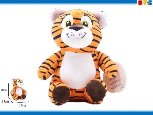 [05254] Peluche tigre 18cm - Juguetes de peluche