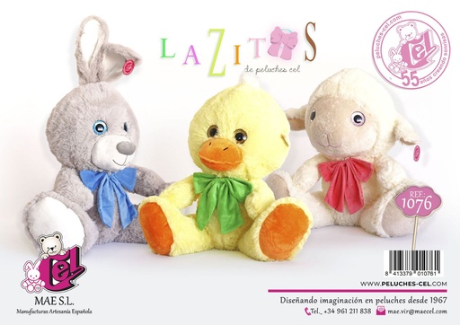 [1076] Peluche animales lazo 55 cm - Juguetes y peluches