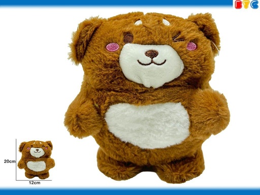 [02787] Peluche oso marrón 20cm - Juguetes de peluche