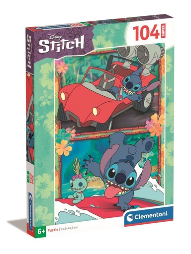 [27571.7] Puzzle Disney Stitch 104 piezas - Juguetes didácticos