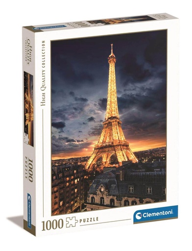 [39514.9] Juguete para niños - Puzzle 1000 “Tour Eiffel 2020” - Clementoni