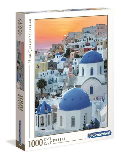 [39480.7] Juguete para niños - Puzzle 1000 “Santorini” - Clementoni