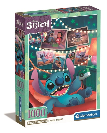 [39793.8] Puzzle de 1000 piezas Disney Stitch - Juguetes educativos