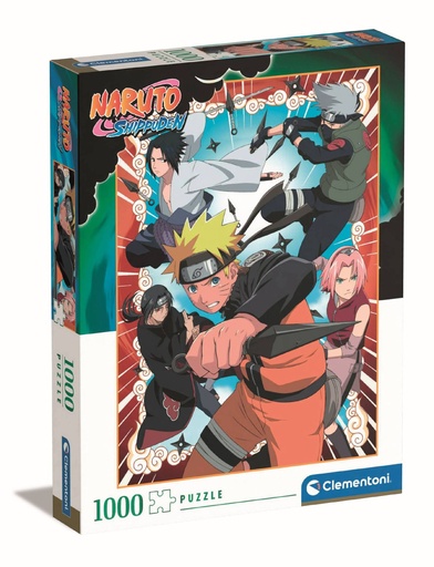 [39833.1] Juguete para niños - Puzzle 1000 “Naruto” - Clementoni