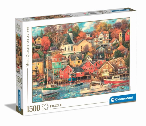 [31685.4] Puzzle 1500 HQC buenos momentos puerto - Juguetes