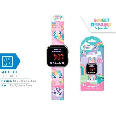 [KL11606] Reloj LED Sweet Dreams (6x4) - Juguetes divertidos