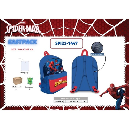 [SPI23-1447] Mochila Spiderman Teenager 40x30x15 cm - Mochilas y accesorios