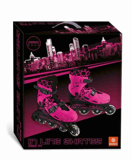 [2851400C004] Inline Skate Mondo Rosa - Patinetes y accesorios deportivos