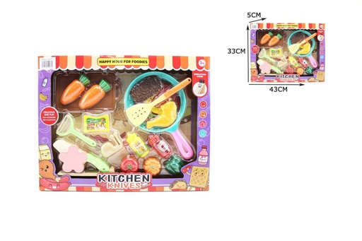 [TS73755] Set de cocina 43x33x5 cm - Juguetes de cocina