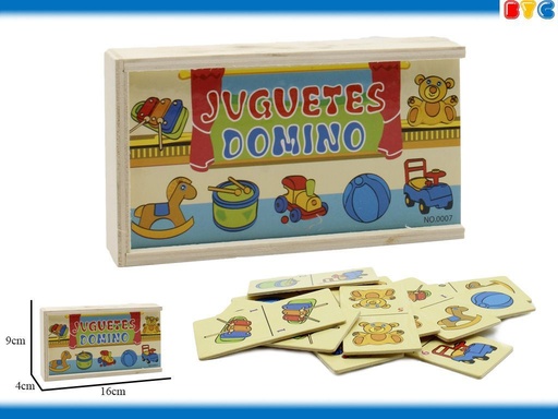 [03202] Domino de madera juguetes - Juegos de mesa