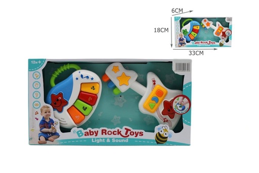 [TS67898] Juguetes interactivos con luz y sonido 33x18x6 cm - Juegos infantiles