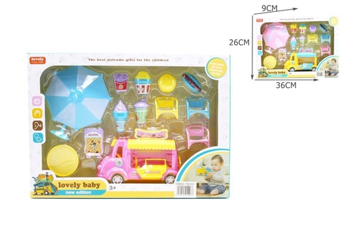 [TS61057] Set de cocina 36x26x9 (24) - Juguetes de cocina para niños