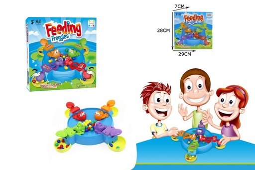 [TS68901] Juego de la rana para niños 29x28x7 cm - Juguete en caja