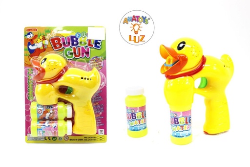 [TS72327] Burbujas con luz pato 28x19 - Juguetes creativos