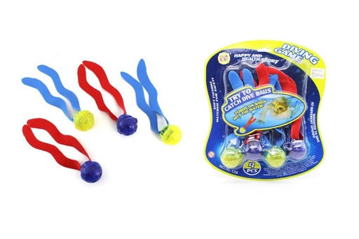 [TS59620] Juego bolas de buceo 29x25 cm (72) - Juguetes acuáticos