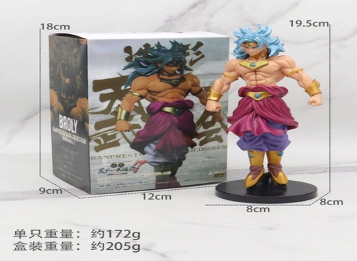 [DM1122] Figura de Broly 20 cm (100) BJ-55142 - Figura de colección