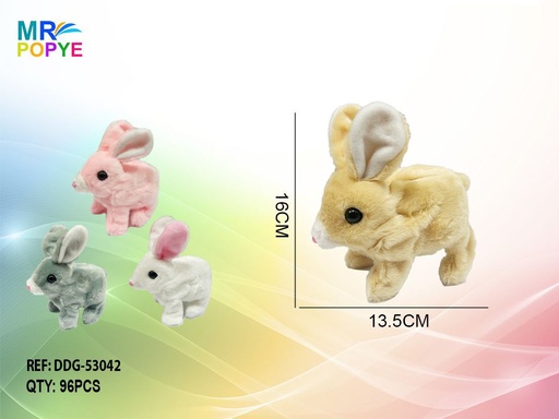 [DDG-53042] Juguete de conejo de peluche con música - Juguetes variados