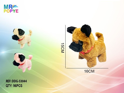 [DDG-53044] Perro de peluche con música - Juguetes eléctricos