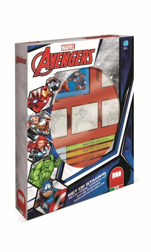 [27873] Set de 7 rotuladores lavables Avengers - Material escolar