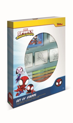 [27135] Set de 7 rotuladores lavables Spidey - Material escolar