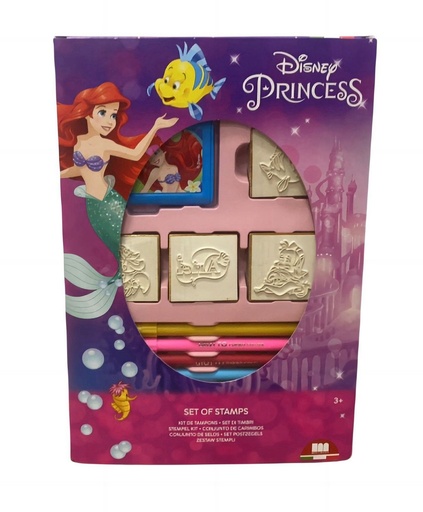 [27133] Set de 7 rotuladores lavables Princesas - Material escolar