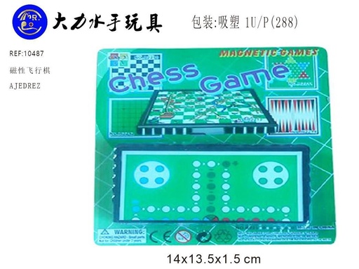 [10487] Ajedrez magnético - Juegos de mesa y diversión
