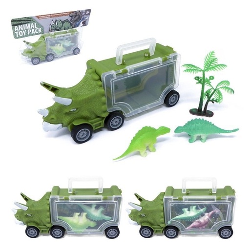 [04-X15131] Juguete camión dinosaurio con 2 dinosaurios surtido - Juguetes para niños