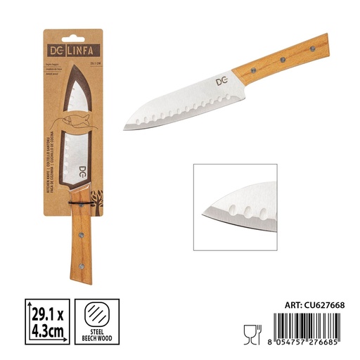 [0236388] Cuchillo Santoku de 6.5 pulgadas - Herramienta de cocina