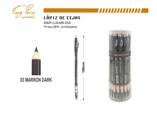 [L048-03] Lápiz de cejas 24/U - Maquillaje para cejas