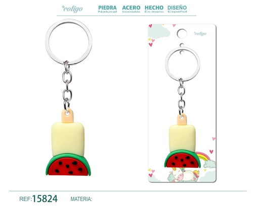 [15824] Llavero de dibujos animados - Accesorios divertidos y coleccionables