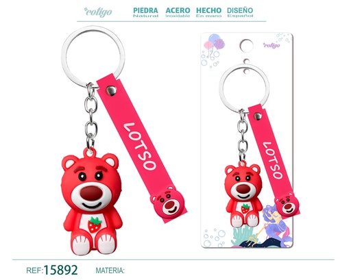 [15892] Llavero de dibujos animados - Accesorios y llaveros divertidos