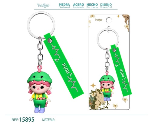 [15895] Llavero de dibujos animados - Accesorios y llaveros divertidos