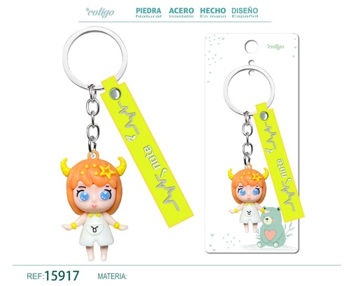 [15917] Llavero de dibujos animados - Accesorios y llaveros divertidos