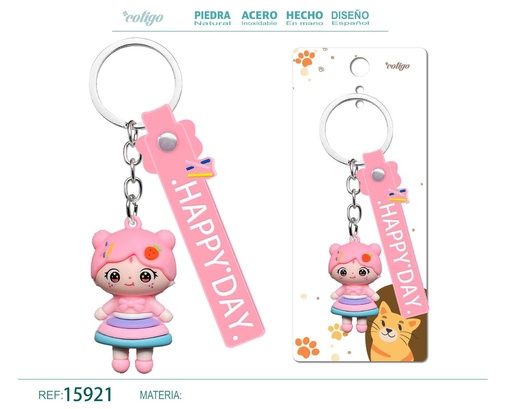 [15921] Llavero de dibujos animados - Accesorios y llaveros divertidos