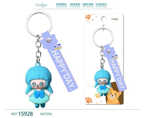 [15928] Llavero de dibujos animados - Accesorios y llaveros divertidos