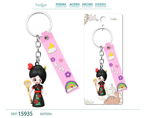 [15935] Llavero de dibujos animados - Accesorios y llaveros divertidos