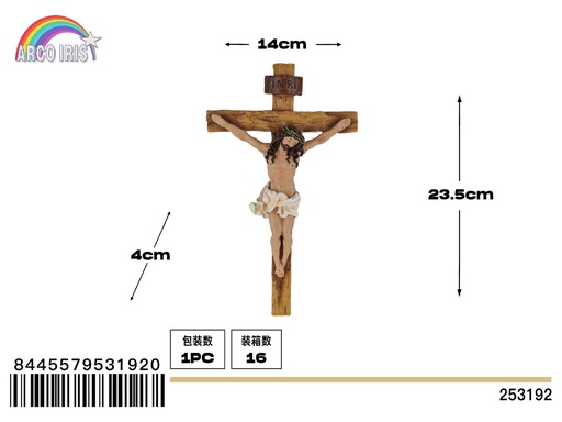 [253192] Figura de estatua de cruz - Decoración religiosa