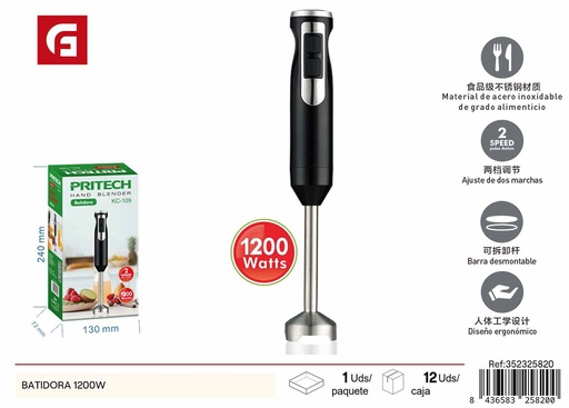 [352325820] Batidora 1200W KC-109 - Electrodomésticos de cocina y batidoras