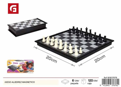 [161637676] Juego de ajedrez magnético - Juegos de mesa