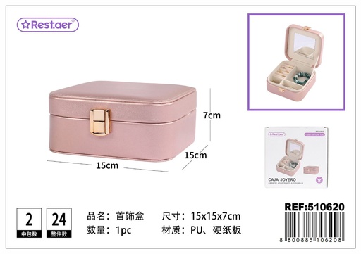 [510620] Caja joyero de acrílico - Artículos de belleza